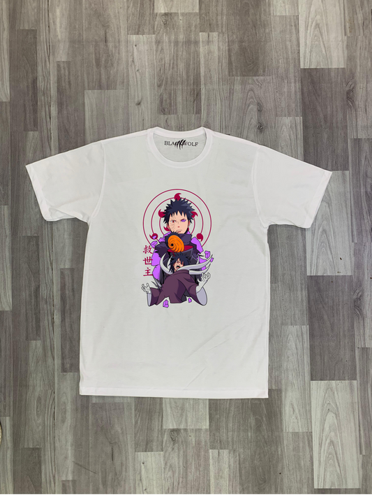 Camiseta con diseño de Naruto-Obito