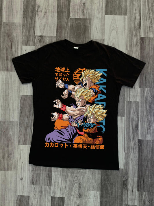 Camiseta de Dragon Ball-Goku, gohan, gotten