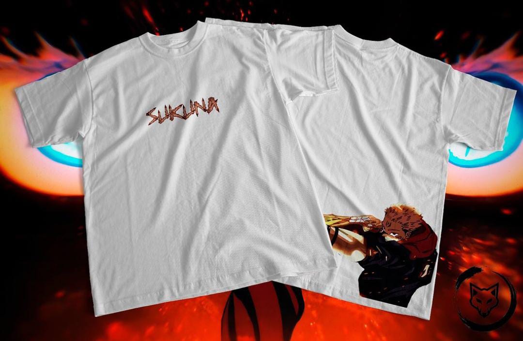 Camiseta de Jujutsu kaisen- Sukuna