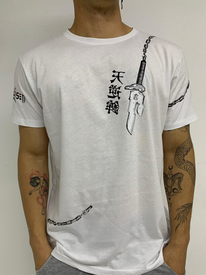 Camiseta de Jujutsu kaisen-Toji Fushiguro cadenas