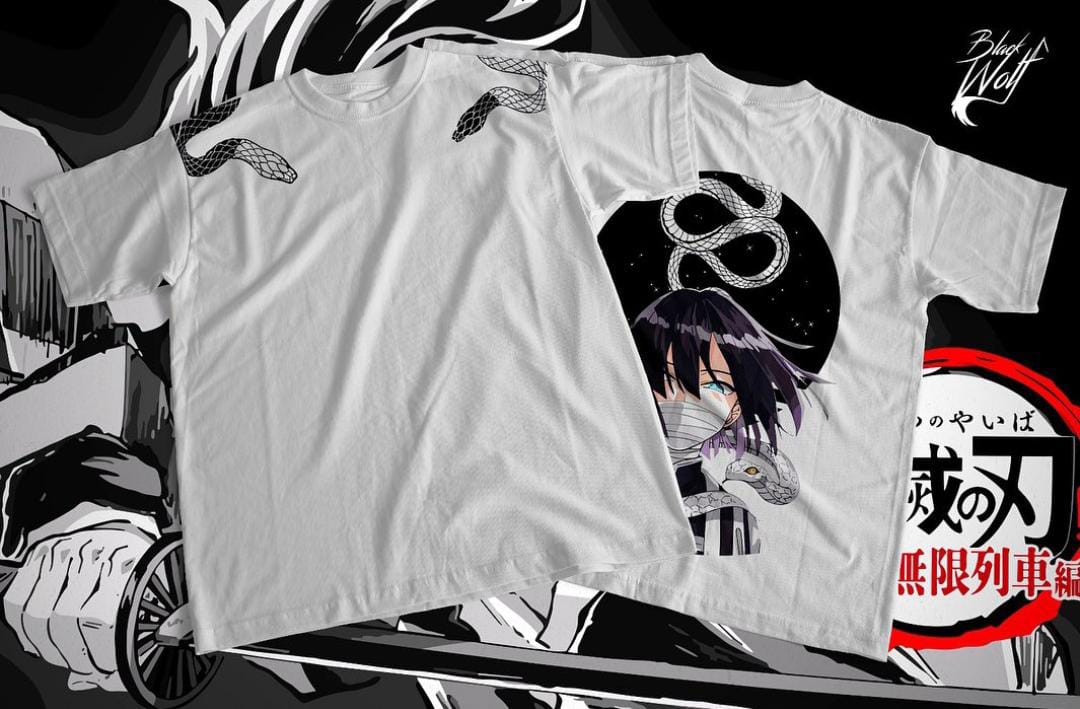 Camiseta de Kimetzu no yaiba-Obanai Iguro